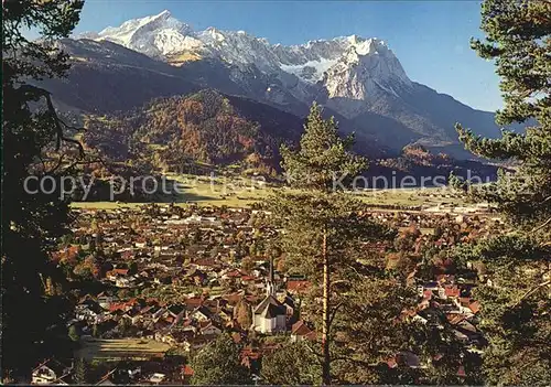 Garmisch Partenkirchen Alpspitze Zugspitze Waxensteine Kat. Garmisch Partenkirchen