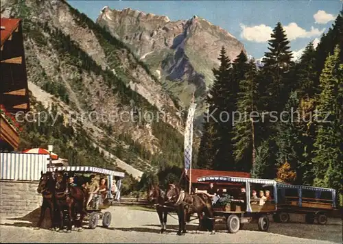 Oytal Stellwagen Kutschfahrten Kat. Oberstdorf