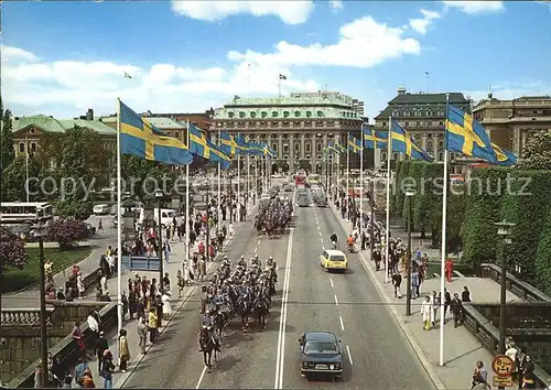 Stockholm Tag der Schwedischen Flagge Kat. Stockholm