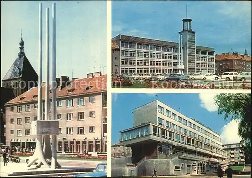 Koszalin Rathaus Stadtansichten Kat. Koszalin