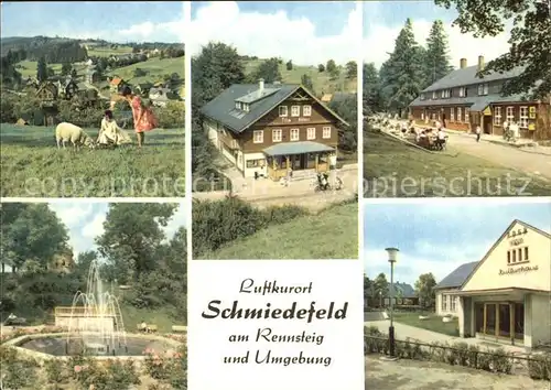 Schmiedefeld Rennsteig Vesser Filmbuehne Stutenhaus Kuranlage Kat. Schmiedefeld Rennsteig