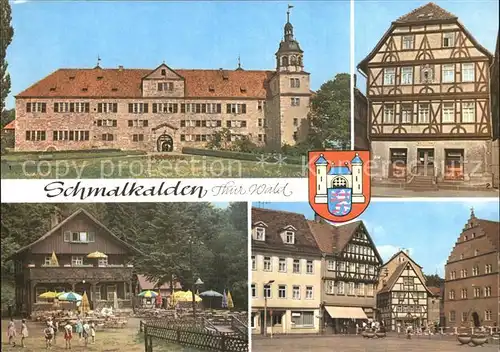 Schmalkalden Schloss Wilhelmsburg Lutherhaus Altmark Kat. Schmalkalden