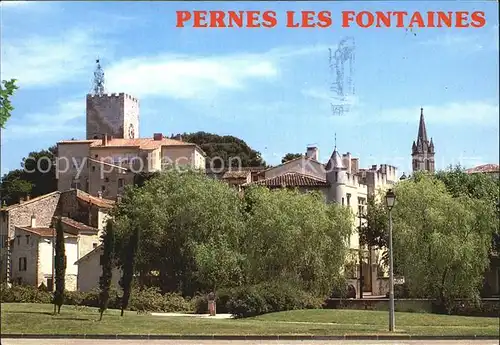 Pernes les Fontaines Schloss Kat. Pernes les Fontaines