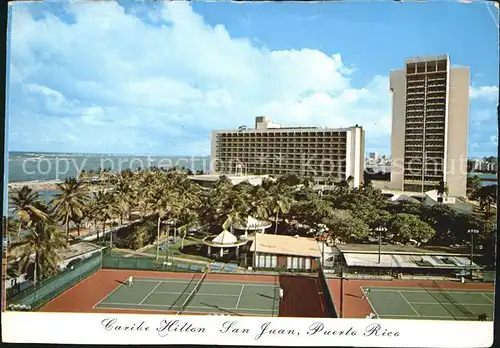 San Juan Puerto Rico Caribe Hilton Tower Kat. San Juan