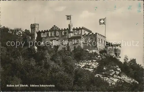 Baden AG Schloss Schartenfels Kat. Baden