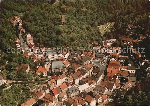 Bad Berneck Fliegeraufnahme Kat. Bad Berneck Fichtelgebirge