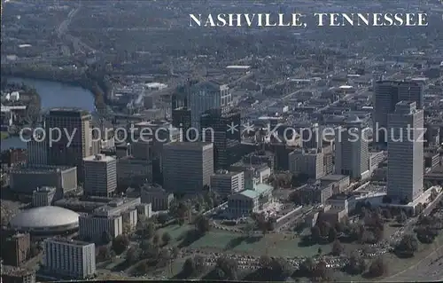 Nashville Tennessee Fliegeraufnahme Skyline Kat. Nashville