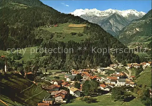 St Leonhard Passeier Fliegeraufnahme Kat. St Leonhard in Passeier Suedtirol