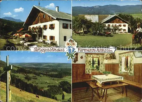 Anger Chiemgau Berggasthaus Fuermann Alm