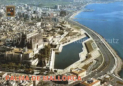 Palma de Mallorca Fliegeraufnahme Kat. Palma de Mallorca