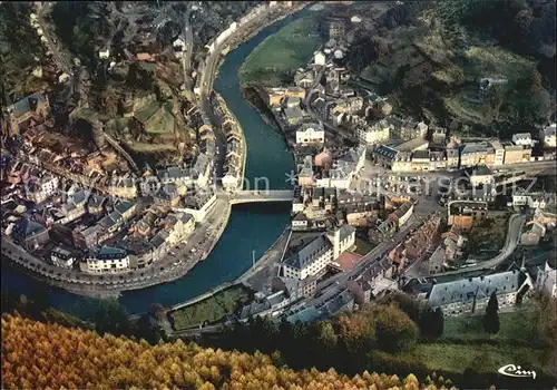 La Roche en Ardenne Fliegeraufnahme Kat. 