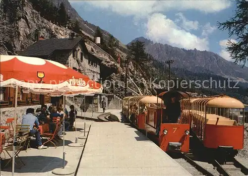 Barberine Funiculaire Station de Chateau d`Eau Kat. Le Chatelard