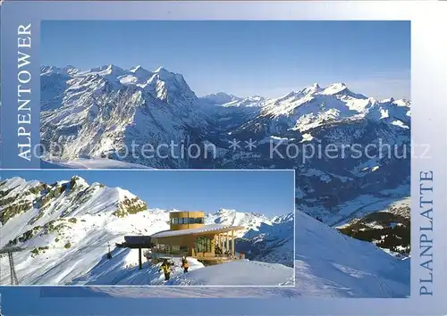 Meiringen Hasliberg Brienz Alpentower Planplatte Kat. Meiringen