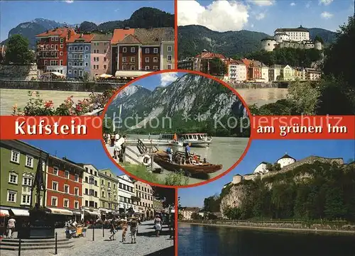 Kufstein Tirol Innpartie Kat. Kufstein