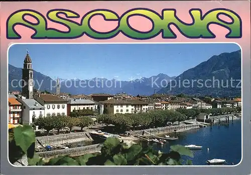 Ascona Lago Maggiore Partie am Lago Maggiore