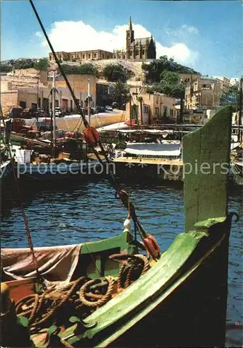 Gozo Malta Mgarr Harbour Kat. Malta
