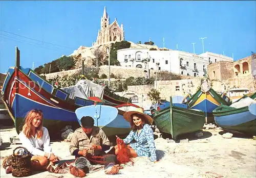 Gozo Malta Harbour Mgarr Kat. Malta