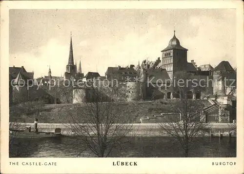 Luebeck Burgtor Kat. Luebeck