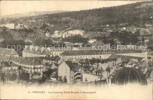 Besancon Doubs Casernes Forts Bregille et Beauregard Kat. Besancon