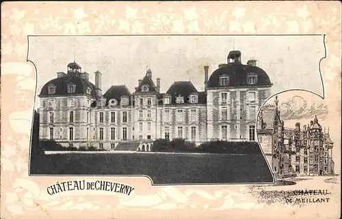 Cheverny Chateau et Chateau de Meillant Kat. Cheverny
