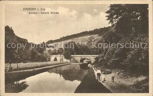 Zabern Saverne Zorntal Schiefe Bruecke