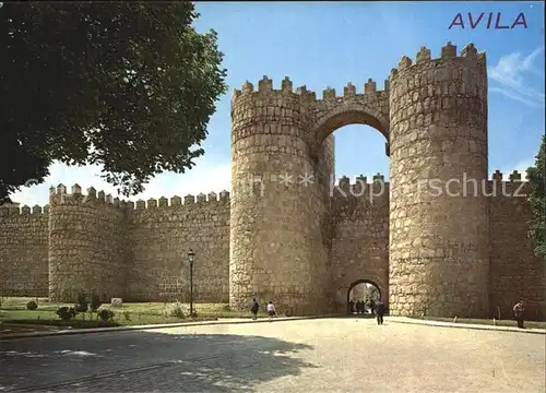 Avila Puerta de San Vicente Kat. Avila