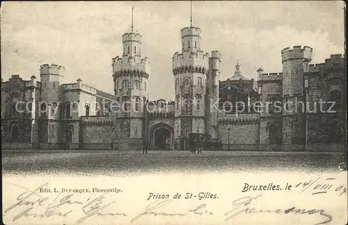 Bruxelles Bruessel Prison de St Gilles Kat. 