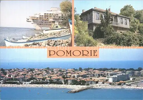 Pomorie Fliegeraufnahme Strand Hotel Museum /  /