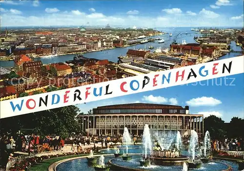 Kopenhagen Fliegeraufnahme Kat. Hovedstaden