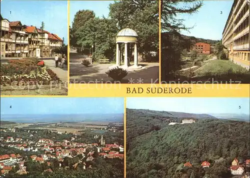 Bad Suderode Thomas M?ntzer Turm Sanatorium Willi Agatz Kurpark Kat. Bad Suderode