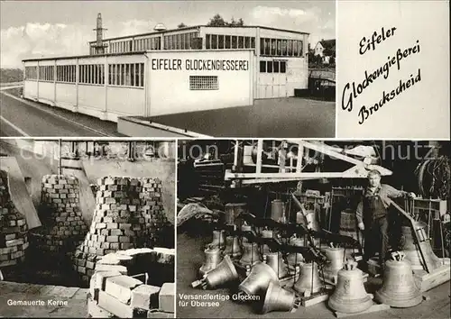 Brockscheid Eifeler Bronze Glockengiesserei Gemauerte Kerne Versandfertige Glocken Kat. Brockscheid