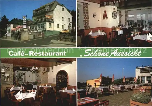 Georgenborn Restaurant Cafe Schoene Aussicht Kat. Schlangenbad