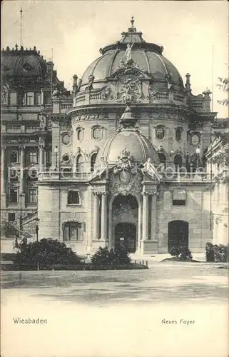 Wiesbaden Neues Foyer Kat. Wiesbaden