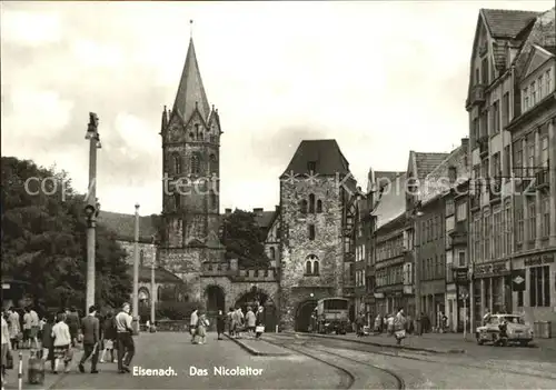Eisenach Thueringen Nicolaitor Kat. Eisenach
