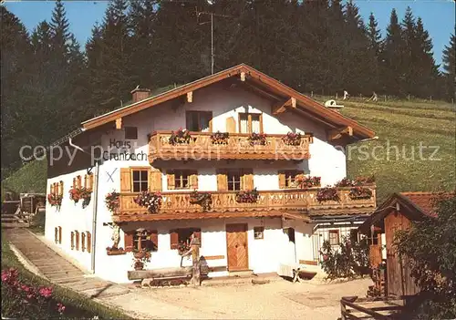 Ramsau Berchtesgaden Haus Gruenbach  Kat. Ramsau b.Berchtesgaden