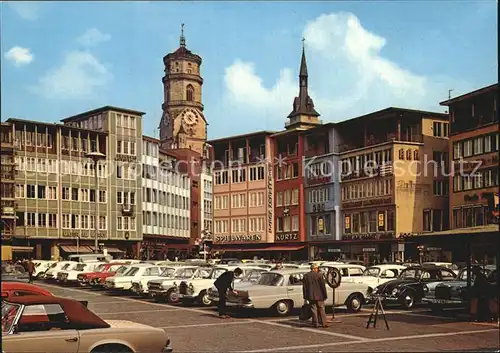 Stuttgart Marktplatz Kat. Stuttgart