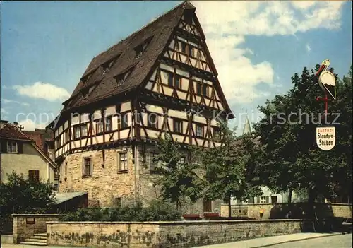 Goeppingen Storchenhaus mit Heimatmuseum Kat. Goeppingen