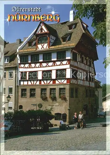 Nuernberg Duererstadt an der Pegnitz Albrecht Duerer Haus Kat. Nuernberg