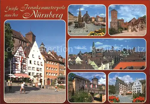 Nuernberg Duererstadt an der Pegnitz Kat. Nuernberg