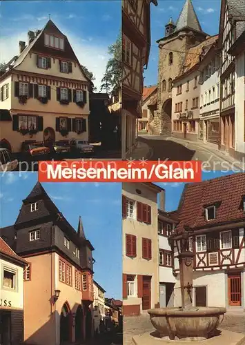 Meisenheim Glan Altstadt Kat. Meisenheim