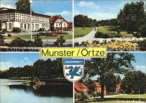 Munster oertze Park See Kat. Munster