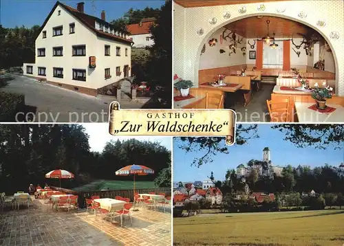 Neuhaus Pegnitz Gasthaus Zur Waldschenke Kat. Neuhaus a.d.Pegnitz