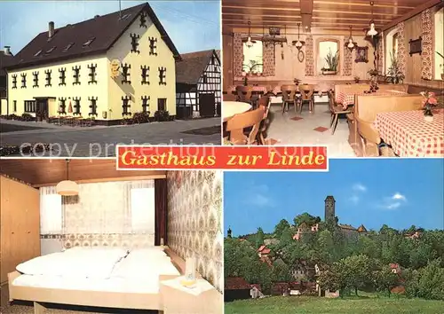 Neuhaus Pegnitz Gasthaus zur Linde Kat. Neuhaus a.d.Pegnitz