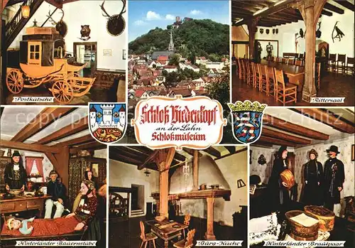 Biedenkopf Schloss Museum Rittersaal Kat. Biedenkopf