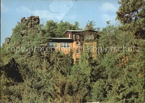 Jonsdorf Berggasthof Nonnenfels Kat. Kurort Jonsdorf