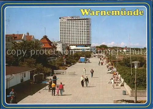 Warnemuende Ostseebad Hotel Neptun Seepromenade Kat. Rostock