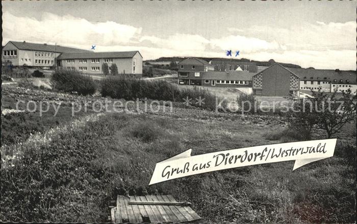 Dierdorf Giershofen Bruckrachdorf Wienau Schlosspark Kat. Dierdorf Nr