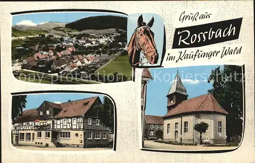 Rossbach Witzenhausen Gasthaus Zum Stern Kat. Witzenhausen