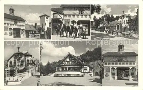 Koenigstein Taunus Hofgut Rettershof Reitschule Zum froehlichen Landmann Kat. Koenigstein im Taunus