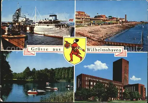 Wilhelmshaven Hafen  Kat. Wilhelmshaven